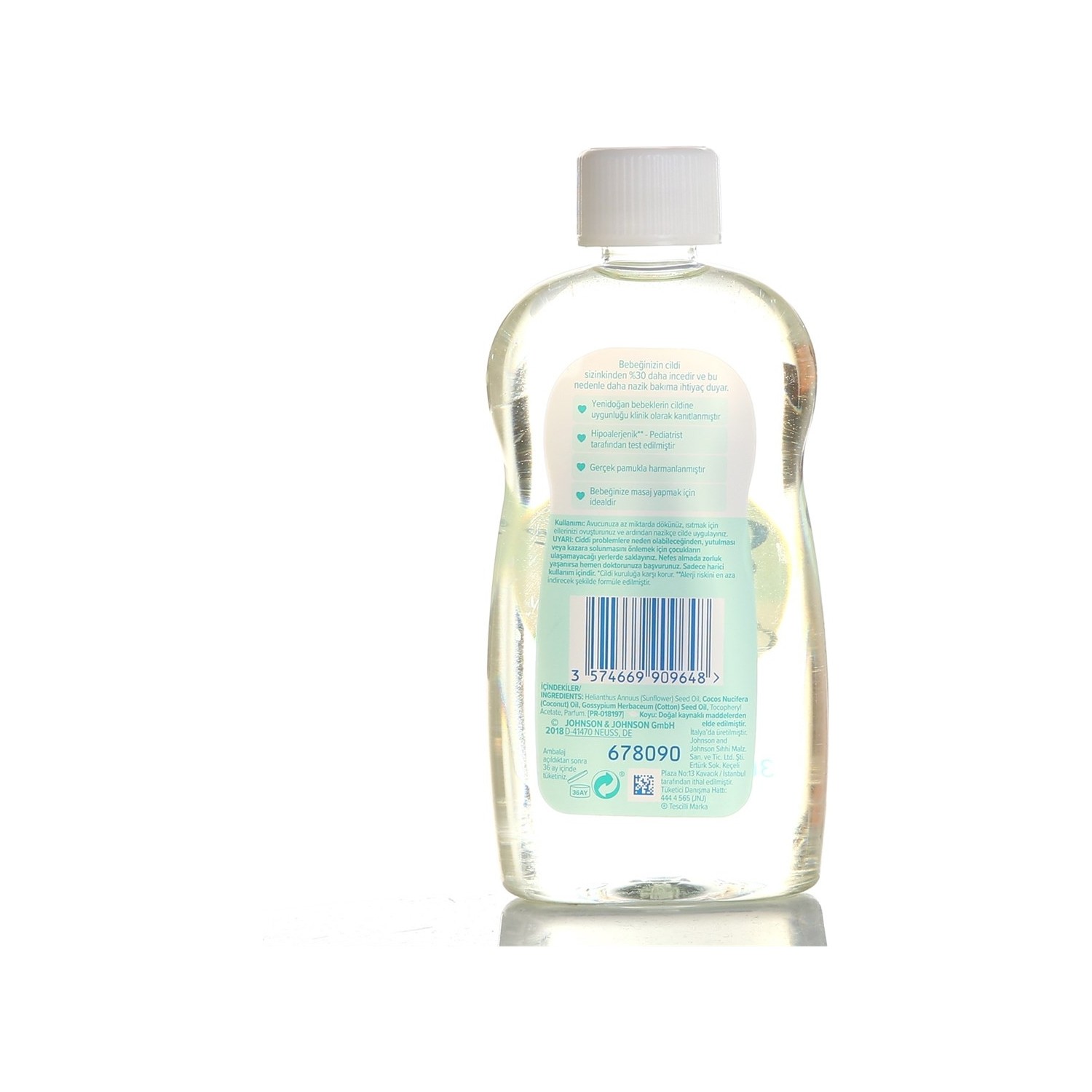 Johnson s Baby Cotton Touch Bebek Yağı 300 ml Fiyatı