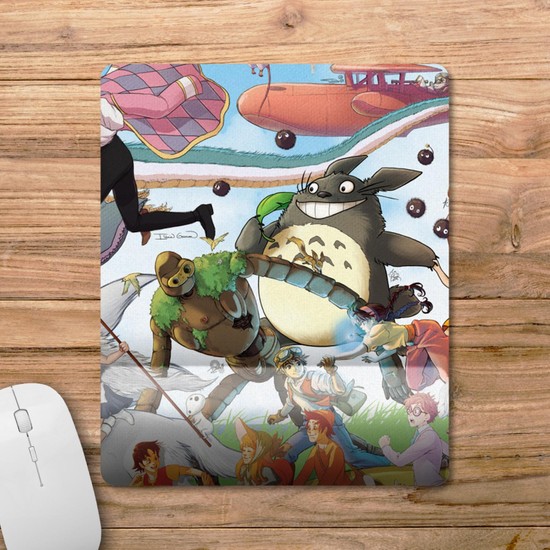 Pixxa Studio Ghibli Bilek Destekli Mousepad Model 11 Fiyatı