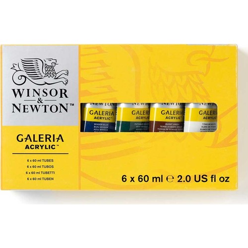 Winsor Newton Galeria Akrilik Boya Seti 6 Renk x 60 ml Tüp Fiyatı