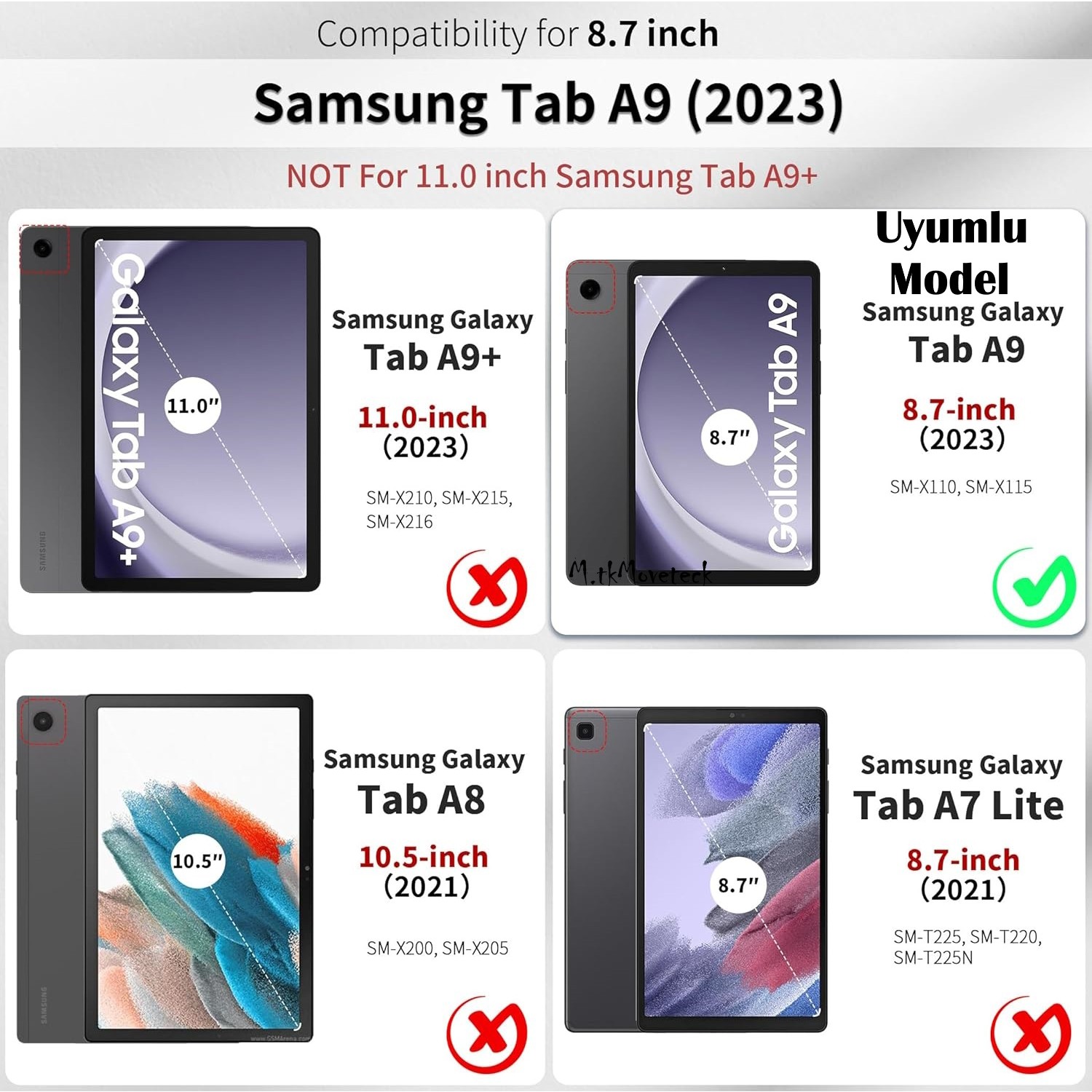 Mtk Moveteck Samsung Galaxy Tab A In Tablet K L F Fiyat