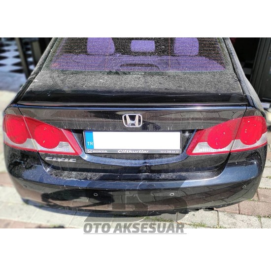 Honda Civic Fd Bagaj St Black Piano Spoiler Bagaj Tas Fiyat