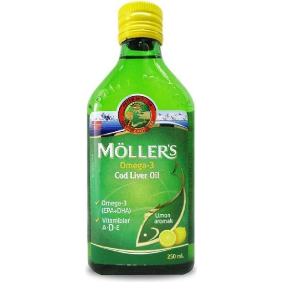 M Llers Omega Cod Liver Oil Limon Aromal Ml Fiyat