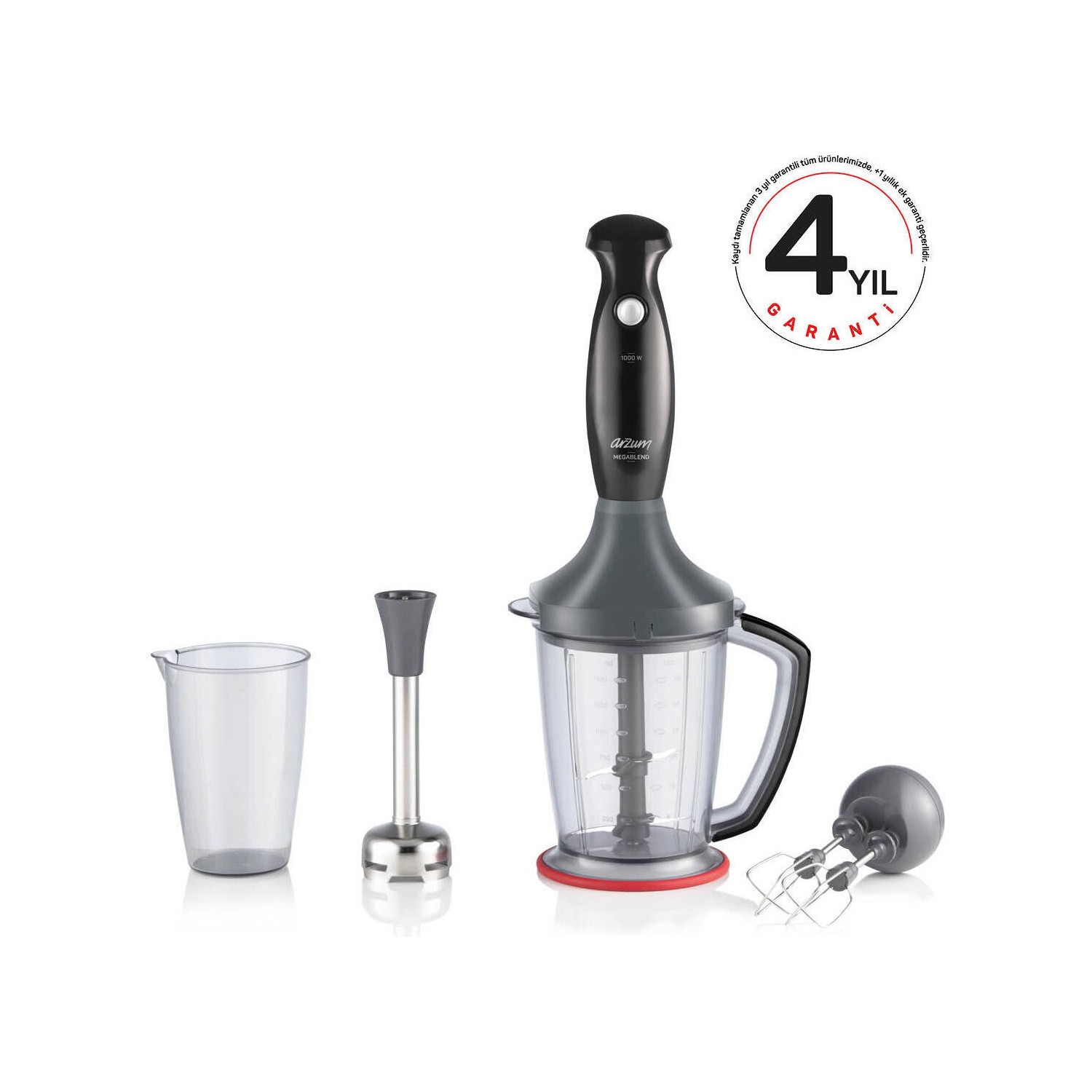 Arzum Mutfak Robotu Seti Ok Ama L Blender Set Gri Fiyat