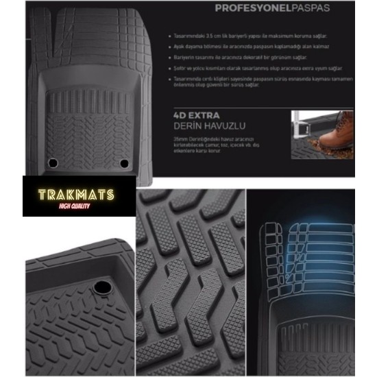 Trakmats Skoda Fabia Stw 2000 4d Universal Lüks Yumuşak Ada Fiyatı