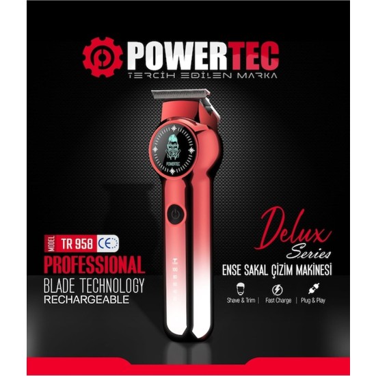 Powertec TR 958 Tıraş Makinesi Fiyatı Taksit Seçenekleri