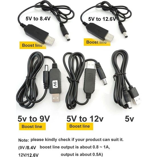 Guoyang V Set Usb Dc G Kablosu Evrensel Usb Dc Jack Fiyat