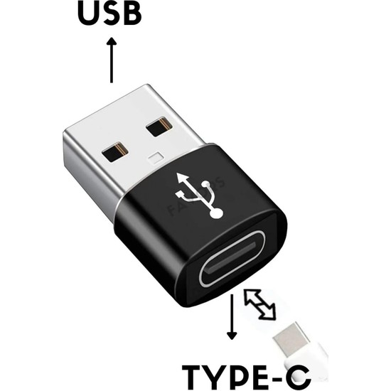 Favors USB To Type C 3 0 Veri Aktarımı Otg Çevirici Usb den Type C ye