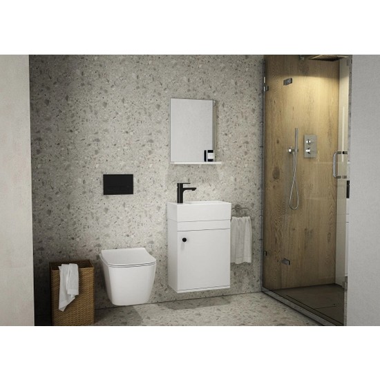 Ece Banyo City 45X25 cm Mini Banyo Dolabı Seti Fiyatı