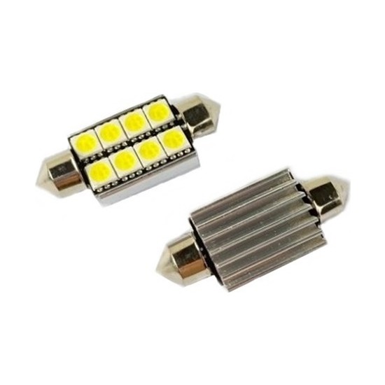 Space Ledli Dekoratif Sofit Ampul 2x8 SMD CANBUS Beyaz 12V Fiyatı