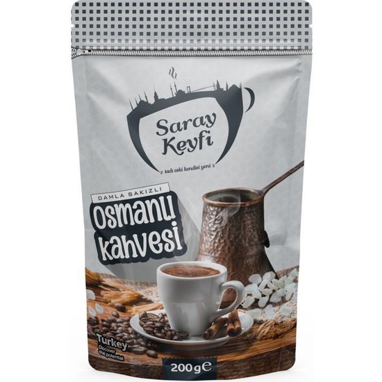 Saray Keyfi Damla Sakızlı Osmanlı Kahvesi 200 gr Fiyatı