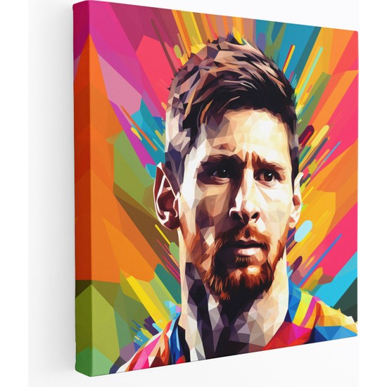 Painted Anarchy Pop Art Lionel Messi Duvar Sanat Lionel Fiyat