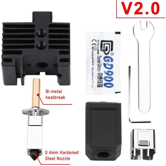 Hobi Mekatronik Bambu Lab X1 P1P Yükseltilmiş Hotend Tz V2 0 Fiyatı