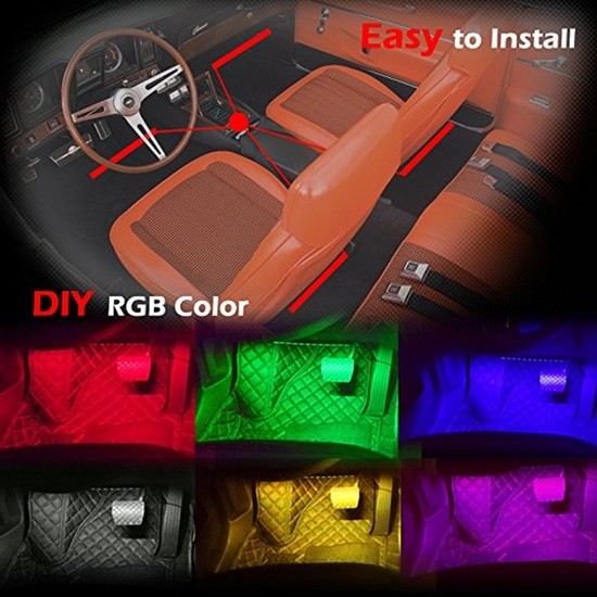 Xiyu Shop Uygulama Kontrol Yeni Araba Rgb Led Neon I I K Fiyat