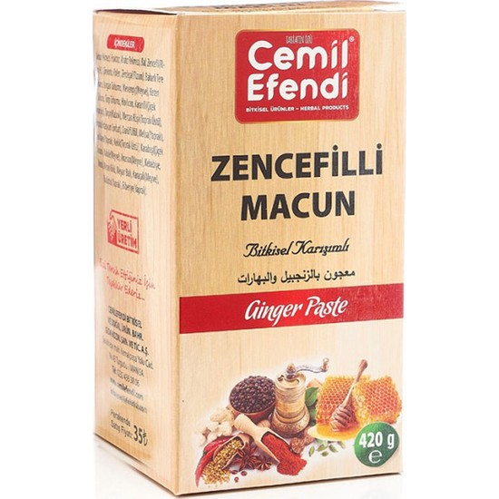 Cemil Efendi Cemilefendi Zencefilli Macun Gr Fiyat