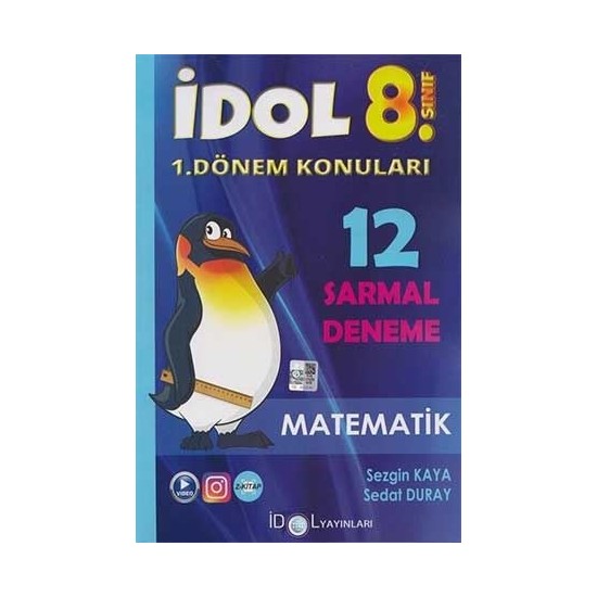 İdol Yayınları 8 Sınıf Lgs Matematik 12 Sarmal Deneme Kitabı