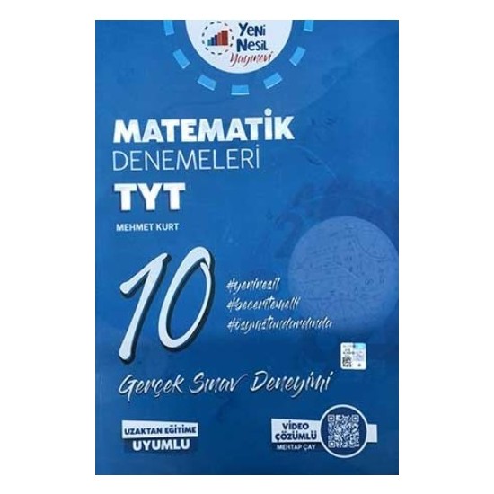 Yeni Nesil Yay Nlar Yks Tyt Matematik Deneme S Nav Kitab