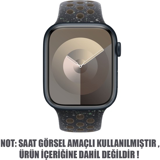 Microsonic Apple Watch Ultra Kordon Flame Sport Band Siyah Fiyat