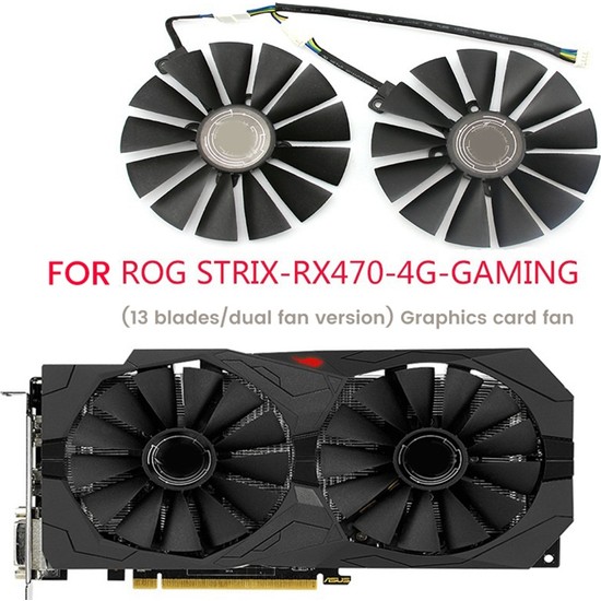 Passing 95MM FDC10M12S9 C Asus Radeon Rx 470 570 4g Rog Fiyatı