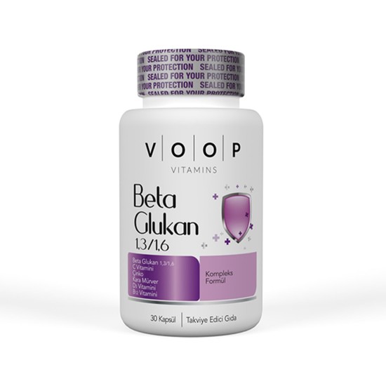 Voop Beta Glukan Kara M Rver C Vitamini Inko Kaps L Onual Fiyat