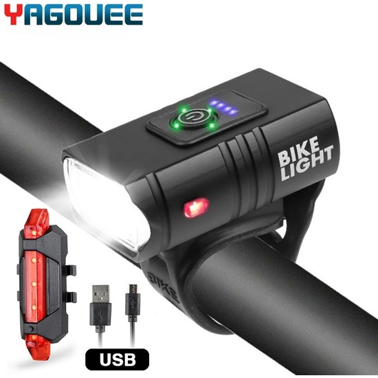 Liangduo Shop BK03 Stili Bisiklet Işığı Yağmur Geçirmez USB Fiyatı