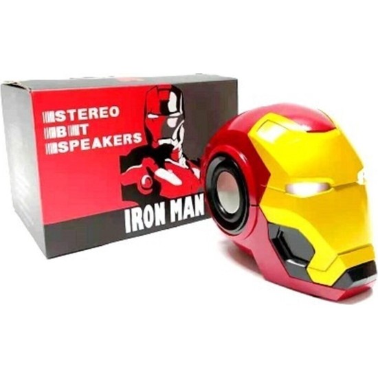 Iron Man Bluetooth Speaker Hoparl R Y Ksek Kalite Ses Sound Fiyat