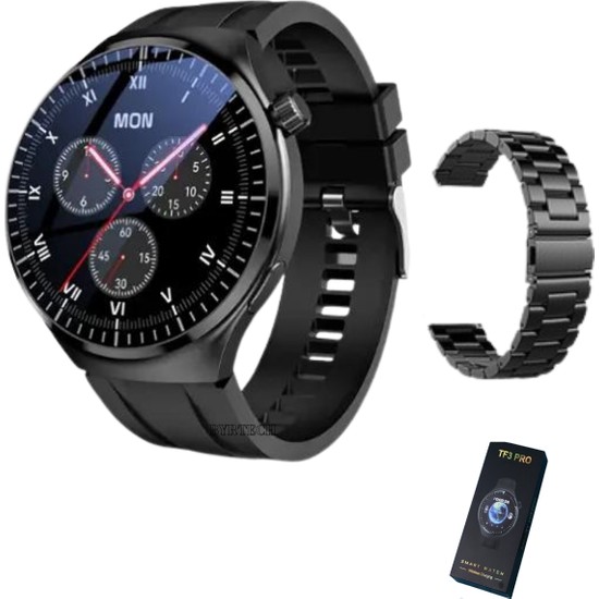 Tf Pro Gps Nfc Siri Destekli Elik Kordonlu Watch Classic Fiyat