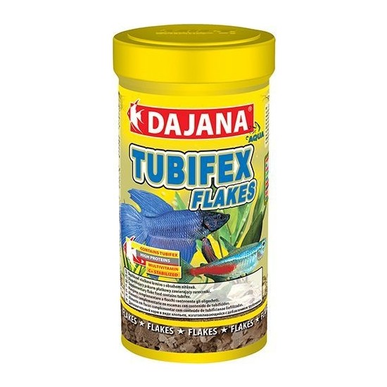 Dajana Tubifex Flakes 250 ml 50 gr Fiyatı Taksit Seçenekleri