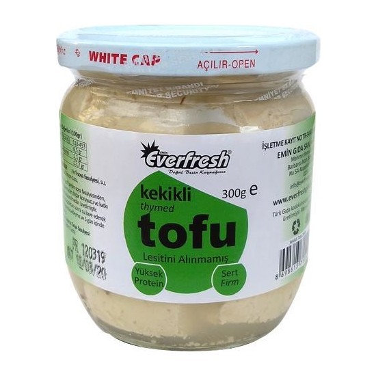 EverFresh Kekikli Tofu Peyniri 300 gr Fiyatı Taksit Seçenekleri