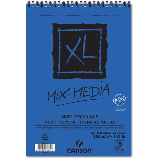 Canson Xl Mix Media Suluboya Defteri Spiralli Blok Gr Fiyat