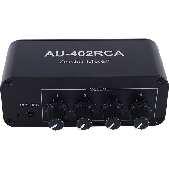 Gui Xulian Çok Kaynaklı Rca Mikser Stereo Ses Reverberator 4 Giriş 2