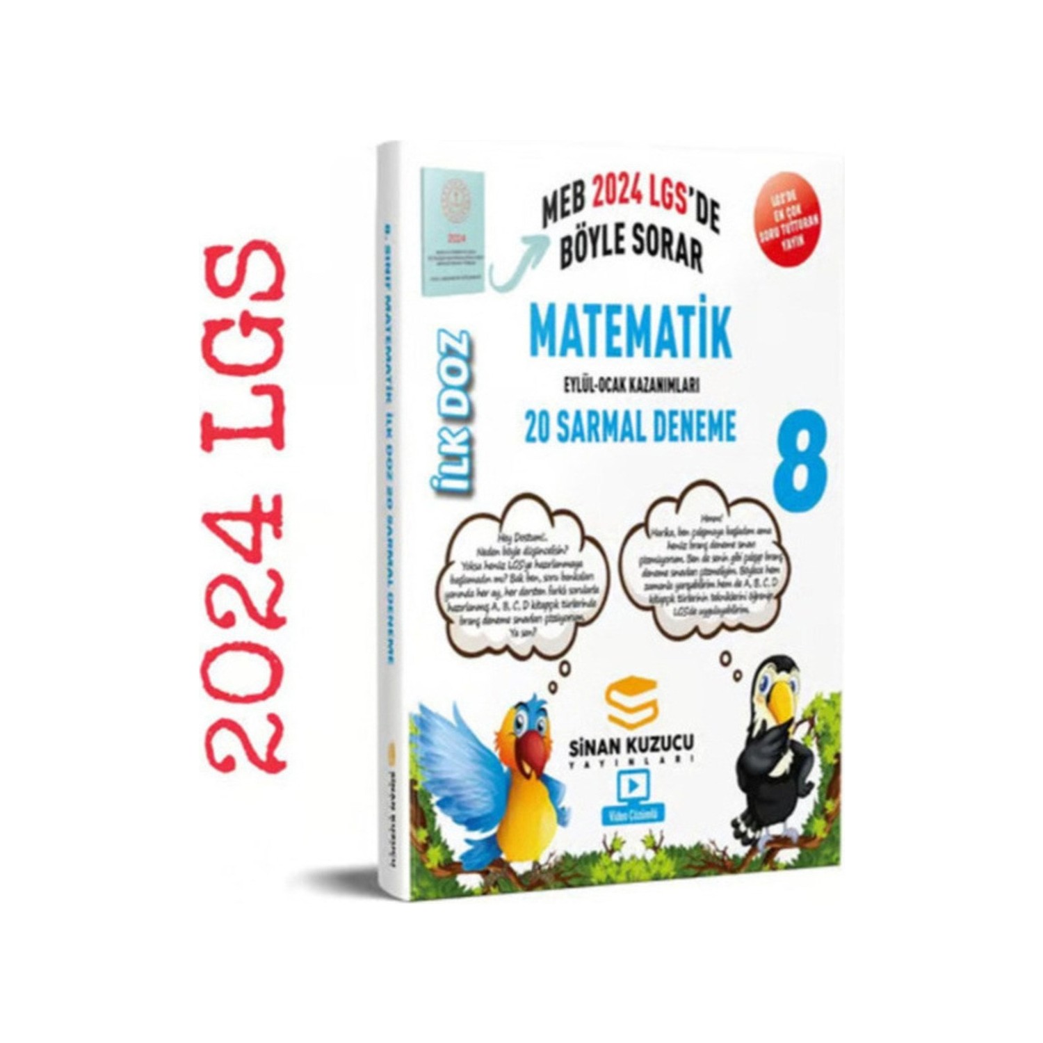 Sinan Kuzucu Yayınları Sinan Kuzucu 8 Sınıf Lgs Meb Böyle Kitabı