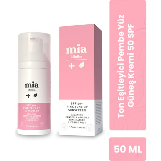 Mia Klinika Spf Pink Tone Up Ton E Itleyici Pembe Y Z Fiyat