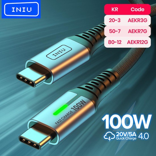 Pdrplnt Inıu Pd 100W USB C USB C Tipi Kablo Hızlı Şarj Fiyatı