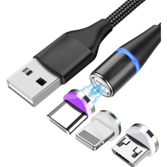 Pakuhit Manyetik Kablo Mikro Usb C Tipi H Zl Arj Kablosu Fiyat