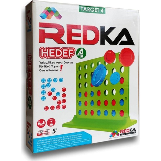 Redka Hedef 4 Akıl Oyunu Fiyatı Taksit Seçenekleri ile Satın Al