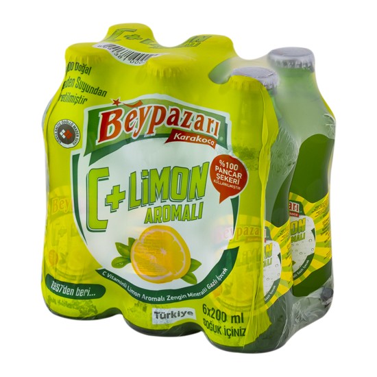 Beypazarı C Vitaminli Limon Aromalı Maden Suyu 6 x 200 ml Fiyatı