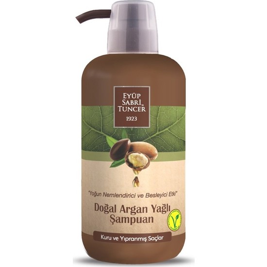 Eyüp Sabri Tuncer Doğal Argan Yağlı Şampuan 600 ml Fiyatı