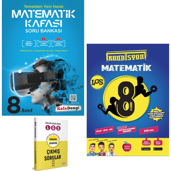 Kafadengi 8 Sınıf Matematik Kafası Soru ve Newton Kondisyon Kitabı