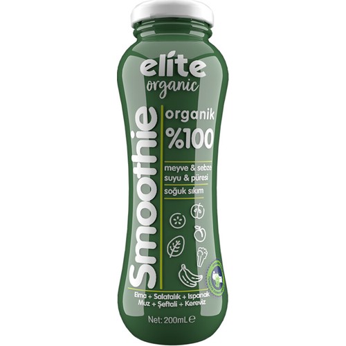 Elite Organik Ye Il Smoothie Ml Fiyat