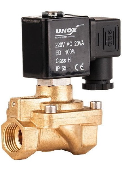 Unox V Dc Buhar Solenoid Valf Normalde A K Fiyat