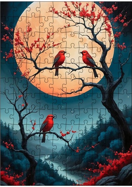 Ekart Ah Ap Mdf Puzzle Yapboz Ay Nda A A Ve Ku Lar Fiyat