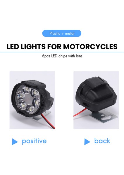 Arcane Motosikletler Için Parlak 2 Adet 6 LED Motosiklet Fiyatı