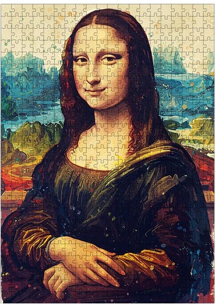 Tablomega Ahşap Mdf Puzzle Yapboz Mona Lisa Portresi 500 Fiyatı