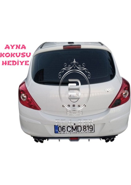 Fiat Linea Difüzör Arka Tampon Eki Gri Gövdeli 4 Egzoz Fiyatı