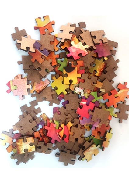 Ah Ap Mdf Puzzle Yapboz Siyah Beyaz Kad N Par A Cm Fiyat