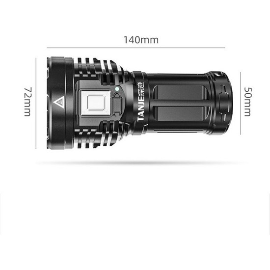 Tialating Led El Fenerleri Usb Arj Edilebilir D Mekan Fiyat