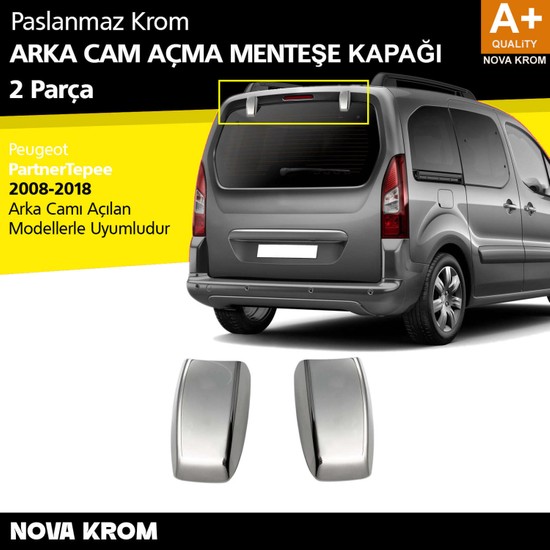 Nova Krom Peugeot Partner Tepee Krom Arka Cam A Ma Mente E Fiyat