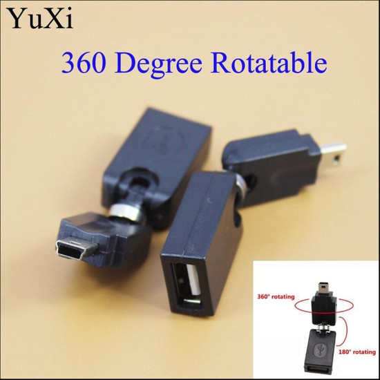 Yinstree Yuxi Mini 5 Pin Erkek USB 2 0 Tip A Erkek 360 Fiyatı