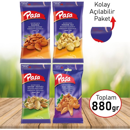 Paşa Kuruyemiş Karışık 40 gr x 22 Adet Fiyatı Taksit Seçenekleri