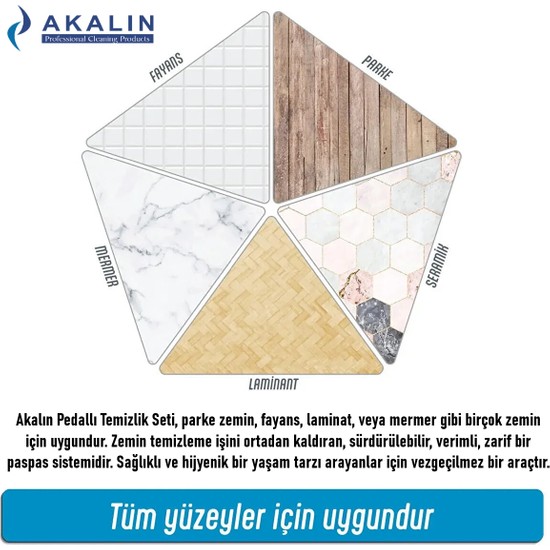 Akalın Professional Cleaning Products Akalın Pedallı Fiyatı